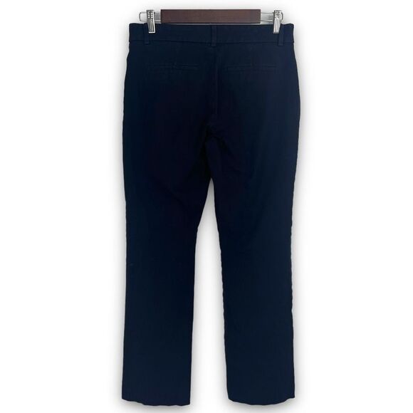 41 Hawthorn Becca Black Onyx Mid-Rise Flat Front Stretch Bootcut Trousers Size 4 - Picture 2 of 11